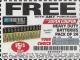 Harbor Freight FREE Coupon THUNDERBOLT MAGNUM ZINC CHLORIDE BATTERIES Lot No. 61675/61676/61274/61679/61677/61273/68383 Expired: 8/12/17 - FWP