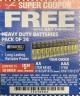 Harbor Freight FREE Coupon THUNDERBOLT MAGNUM ZINC CHLORIDE BATTERIES Lot No. 61675/61676/61274/61679/61677/61273/68383 Expired: 4/4/18 - FWP