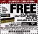 Harbor Freight FREE Coupon THUNDERBOLT MAGNUM ZINC CHLORIDE BATTERIES Lot No. 61675/61676/61274/61679/61677/61273/68383 Expired: 4/3/18 - FWP