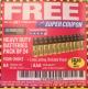 Harbor Freight FREE Coupon THUNDERBOLT MAGNUM ZINC CHLORIDE BATTERIES Lot No. 61675/61676/61274/61679/61677/61273/68383 Expired: 5/31/18 - FWP