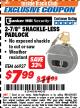 Harbor Freight ITC Coupon 2-7/8" SHACKLE-LESS PADLOCK Lot No. 66937 Expired: 4/30/18 - $7.99