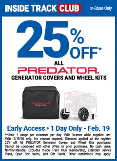 Harbor Freight Coupon 25 percent off coupon expires: 2/19/26