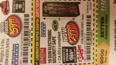 Harbor Freight Coupon BAUER 20V CORDLESS 1/2 IN. DRILL/DRIVER KIT WITH 1.5 AH BATTERY AND CHARGER Lot No. 64754/63531 Expired: 10/31/19 - $59.99