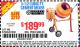 Harbor Freight Coupon 3-1/2 CUBIC FT. CEMENT MIXER Lot No. 67536/61932 Expired: 5/16/15 - $189.99