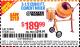 Harbor Freight Coupon 3-1/2 CUBIC FT. CEMENT MIXER Lot No. 67536/61932 Expired: 7/18/15 - $189.99