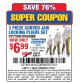 Harbor Freight Coupon 3 PIECE CURVED JAW LOCKING PLIERS SET Lot No. 91684/69341/61249/64035/64036 Expired: 1/22/17 - $6.99