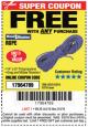 Harbor Freight FREE Coupon 1/4" X 50 FT. POLY ROPE Lot No. 90760/62450/62816 Expired: 3/4/18 - FWP