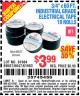 Harbor Freight Coupon 3/4" x 60 FT. INDUSTRIAL GRADE ELECTRICAL TAPE - 10 ROLLS Lot No. 6047/69587/61983/61984 Expired: 5/30/15 - $3.99