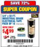 Harbor Freight Coupon 3/4" x 60 FT. INDUSTRIAL GRADE ELECTRICAL TAPE - 10 ROLLS Lot No. 6047/69587/61983/61984 Expired: 9/11/17 - $4.99