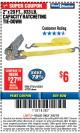 Harbor Freight ITC Coupon 2" x 20 FT. RATCHETING TIE DOWN Lot No. 61289/47764/62364 Expired: 3/8/18 - $6