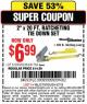 Harbor Freight Coupon 2" x 20 FT. RATCHETING TIE DOWN Lot No. 61289/47764/62364 Expired: 6/7/15 - $6.99