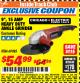 Harbor Freight ITC Coupon 9" HEAVY DUTY ANGLE GRINDER Lot No. 69085 Expired: 4/30/18 - $54.99