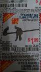 Harbor Freight Coupon 12" RATCHET BAR CLAMP/SPREADER Lot No. 46807/68975/69221/69222/62123/63017 Expired: 9/12/15 - $1.99