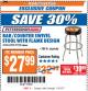 Harbor Freight ITC Coupon FLAME DESIGN BAR/COUNTER SWIVEL STOOL Lot No. 62202/91200 Expired: 11/21/17 - $27.99
