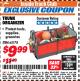 Harbor Freight ITC Coupon TRUNK ORGANIZER Lot No. 65178 Expired: 4/30/18 - $9.99