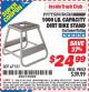 Harbor Freight ITC Coupon 1000 LB. CAPACITY DIRT BIKE STAND Lot No. 67151 Expired: 9/30/15 - $24.99