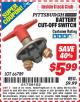 Harbor Freight ITC Coupon BATTERY CUT-OFF SWITCH Lot No. 66789 Expired: 2/28/15 - $5.99