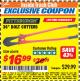 Harbor Freight ITC Coupon 36" BOLT CUTTERS Lot No. 41150/60698 Expired: 8/31/17 - $16.99