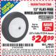 Harbor Freight ITC Coupon HAUL-MASTER 13 IN. FLAT-FREE TIRE WITH STEEL HUB Lot No. 61606 Expired: 5/31/15 - $24.99
