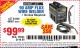 Harbor Freight Coupon 90 AMP FLUX WIRE WELDER Lot No. 61849/62719/68887 Expired: 7/6/15 - $99.99