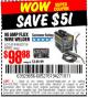 Harbor Freight Coupon 90 AMP FLUX WIRE WELDER Lot No. 61849/62719/68887 Expired: 11/22/15 - $98.88