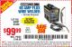 Harbor Freight Coupon 90 AMP FLUX WIRE WELDER Lot No. 61849/62719/68887 Expired: 6/25/15 - $99.99