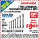 Harbor Freight ITC Coupon 7 PIECE UNIVERSAL COMBINATION WRENCH SETS Lot No. 69330/69329 Expired: 2/28/15 - $9.99