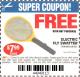 Harbor Freight FREE Coupon ELECTRIC FLY SWATTER Lot No. 61351/40122/62540/62577 Expired: 3/1/15 - FWP