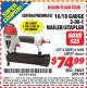 Harbor Freight ITC Coupon 16/18 GAUGE 3-IN-1 NAILER/STAPLER Lot No. 61809/61694/68057 Expired: 2/28/15 - $74.99