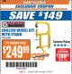 Harbor Freight ITC Coupon ENGLISH WHEEL KIT WITH STAND Lot No. 95359/68385 Expired: 12/19/17 - $249.99