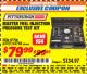 Harbor Freight ITC Coupon MASTER FUEL INJECTION PRESSURE TEST KIT Lot No. 97706 Expired: 9/30/17 - $79.99