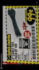 Harbor Freight Coupon STOREHOUSE 8 IN. CABLE TIES, 100-PACK Lot No. 1142/69402/60265/34635/69403/60263 Expired: 4/30/18 - $0.99