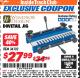 Harbor Freight ITC Coupon DOVETAIL JIG / MACHINE Lot No. 34102 Expired: 4/30/18 - $27.99