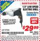 Harbor Freight ITC Coupon 1/2" LOW SPEED ELECTRIC DRILL Lot No. 97594 Expired: 2/28/15 - $29.99
