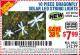 Harbor Freight Coupon 10 PIECE DRAGONFLY SOLAR LED STRING LIGHTS Lot No. 60758/62689 Expired: 9/24/15 - $7.99