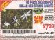 Harbor Freight Coupon 10 PIECE DRAGONFLY SOLAR LED STRING LIGHTS Lot No. 60758/62689 Expired: 2/11/16 - $7.99
