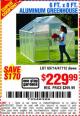 Harbor Freight Coupon 6 FT. x 8 FT. ALUMINUM GREENHOUSE Lot No. 47712/69714 Expired: 8/19/15 - $229.99