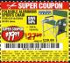 Harbor Freight Coupon FOLDABLE ALUMINUM SPORTS CHAIR Lot No. 62314, 56719 Expired: 7/12/17 - $19.99