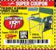 Harbor Freight Coupon FOLDABLE ALUMINUM SPORTS CHAIR Lot No. 62314, 56719 Expired: 9/7/17 - $19.99