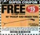 Harbor Freight FREE Coupon 36" PICKUP AND REACH TOOL Lot No. 94870/61413/62176 Expired: 9/7/16 - FWP