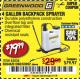 Harbor Freight Coupon 4 GALLON BACKPACK SPRAYER Lot No. 93302/61368/63036/63092 Expired: 2/1/18 - $19.99