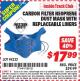 Harbor Freight ITC Coupon CARBON FILTER NEOPRENE DUST MASK WITH REPLACEABLE LINERS Lot No. 94222 Expired: 3/31/15 - $17.99