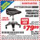 Harbor Freight ITC Coupon BIKER-STYLE PNEUMATIC ROLLER SEAT Lot No. 62357/94435 Expired: 7/31/15 - $79.99