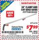 Harbor Freight ITC Coupon 24" CLAMP AND CUT EDGE GUIDE Lot No. 66126 Expired: 3/31/15 - $7.99