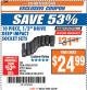 Harbor Freight ITC Coupon 10 PIECE 1/2" DRIVE DEEP WALL IMPACT SOCKET SETS Lot No. 67912/61709/69263/67915/69287/61707 Expired: 4/3/18 - $24.99