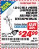 Harbor Freight ITC Coupon 120 CC HIGH VOLUME LOW PRESSURE TOUCH UP SPRAY GUN Lot No. 61473/46719 Expired: 5/31/15 - $24.99
