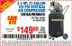 Harbor Freight Coupon 2.5 HP, 21 GALLON 125 PSI VERTICAL AIR COMPRESSOR Lot No. 67847/61454/61693/69091/62803/63635 Expired: 6/15/15 - $149.99