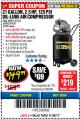 Harbor Freight Coupon 2.5 HP, 21 GALLON 125 PSI VERTICAL AIR COMPRESSOR Lot No. 67847/61454/61693/69091/62803/63635 Expired: 11/30/17 - $149.99