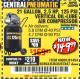 Harbor Freight Coupon 2.5 HP, 21 GALLON 125 PSI VERTICAL AIR COMPRESSOR Lot No. 67847/61454/61693/69091/62803/63635 Expired: 4/13/18 - $149.99