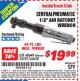 Harbor Freight ITC Coupon 1/2" AIR RATCHET WRENCH Lot No. 60649/35227/60630 Expired: 11/30/15 - $19.99